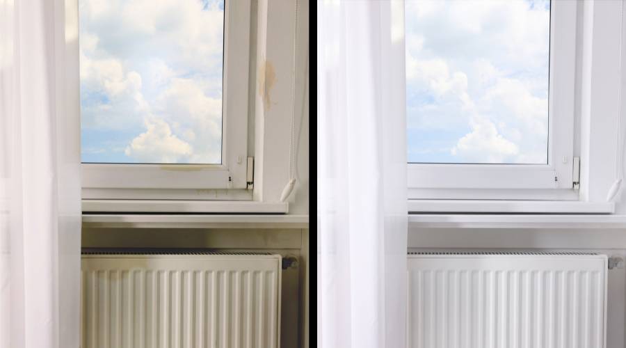 window replacement before and after Brisbane home transformation