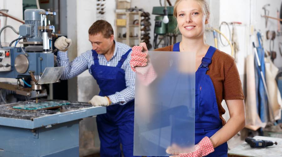 glaziers near me Brisbane Crystal Glass local team